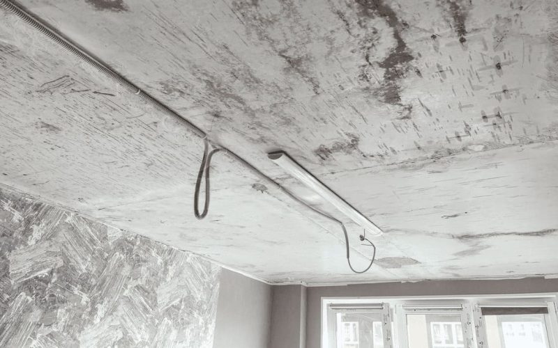 Натяжной потолок в спальне 13 м2